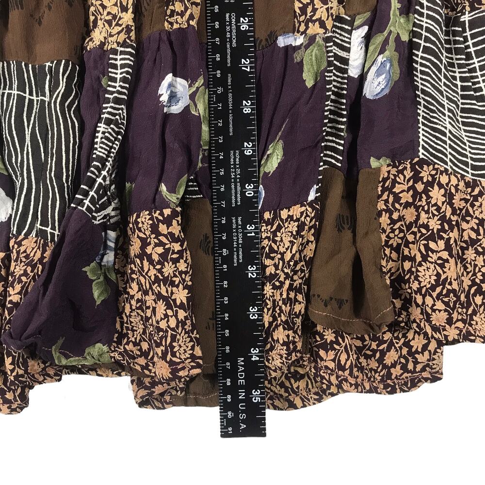 Vintage boho 24karat long skirt‎ free size - Picture 10 of 10